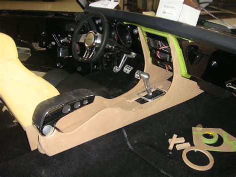 Custom Console Build For 68 Camaro