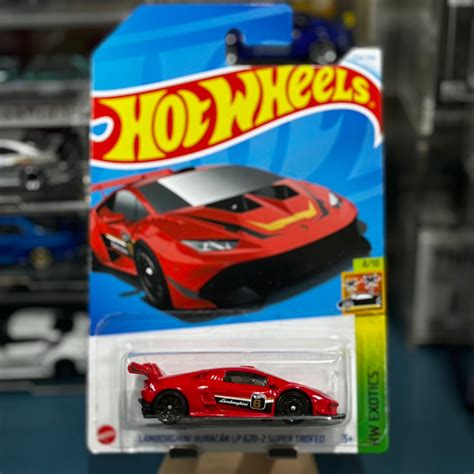 Jual Hot Wheels Lamborghini Huracan Lp Super Trofeo Red Hw Exotics Hotwheels