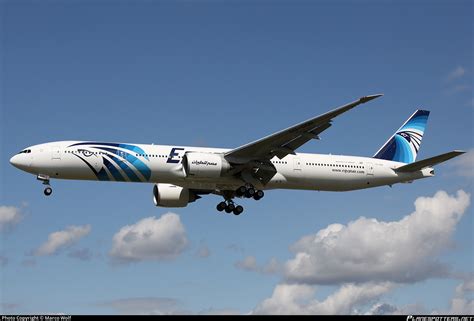 SU GDR EgyptAir Boeing 777 36NER Photo By Marco Wolf ID 231808