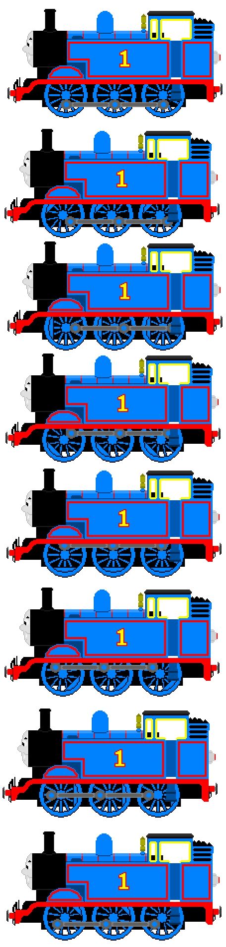 Thomas The Tank Engine Full Sprite Sheet By Jamesfan1991 On Deviantart