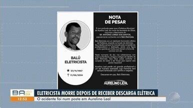 Bahia Meio Dia Itabuna Eletricista de 66 anos é eletrocutado