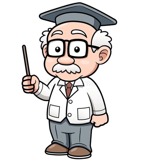 Cartoon Professor Stock Illustrations 27005 Cartoon Professor Stock