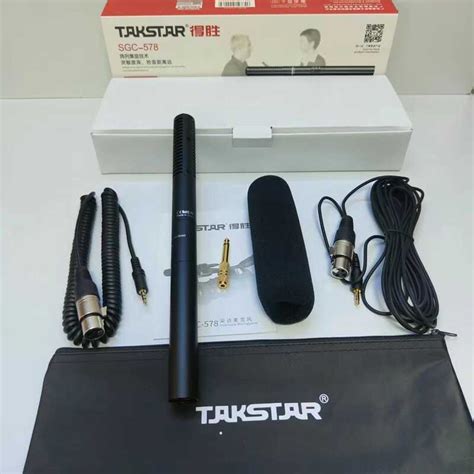 NEW Takstar SGC-578 Directive Interview Microphone Cardioid Hyper ...
