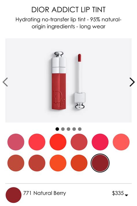 Dior Addict Lip Tint 771 Natural Berry 美容化妝品 健康及美容 皮膚護理 化妝品