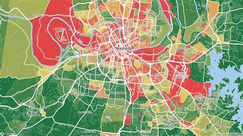 The Safest And Most Dangerous Places In Nashville Tn Crime Maps And Statistics