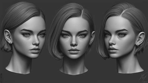 Pin By Larisa Grinevich On Bjd Face In 2024 Female Head Woman Face