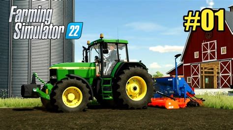 Fs22 FARMING SIMULATOR 22 GAMEPLAY PLANTIO DE TRIGO YouTube