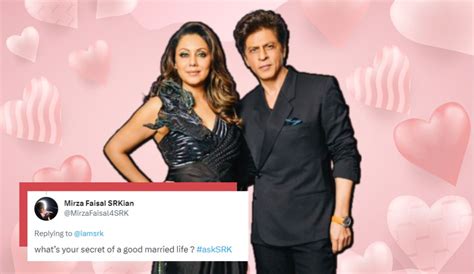 Asksrk Shah Rukh Khan Reveals The Secret To His Happy Married Life