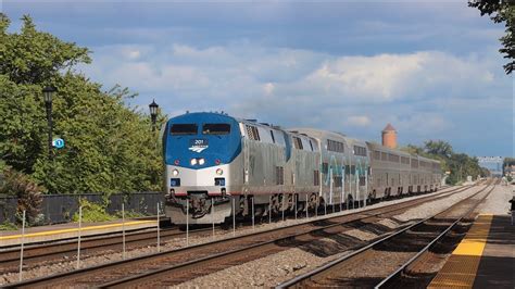 Amtrak 201 Leads The Southwest Chief With Metrolink And Surfliner Cars