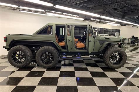 So Flo 6 Wheel Gladiator The Ultimate Custom Jeep