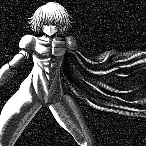 Manga Panel Of Griffith In The Style Of Kentaro Miura Stable