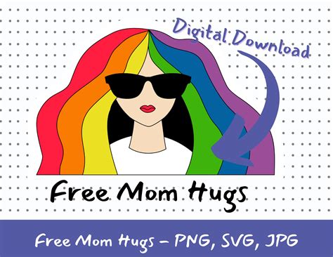 Free Mom Hugs Png Svg  Lgbtqia Lgbtq Gay Pride Bi Pride Ally