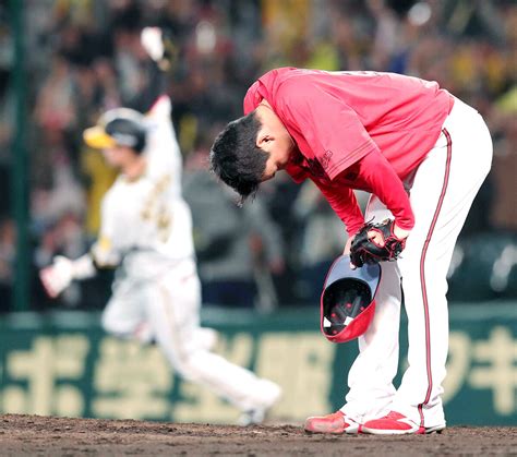 【広島】阪神に逆転サヨナラ負けで首位陥落 守護神・栗林良吏が早くも2敗目 スポーツ報知