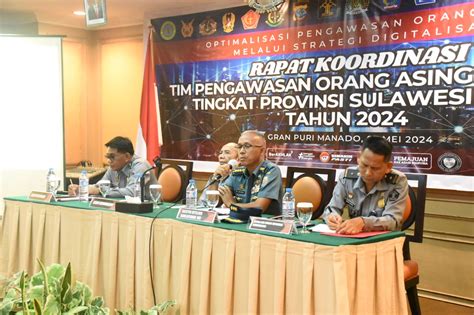 Asintel Danlantamal Viii Hadiri Rakor Tim Pora Tingkat Provinsi Sulut