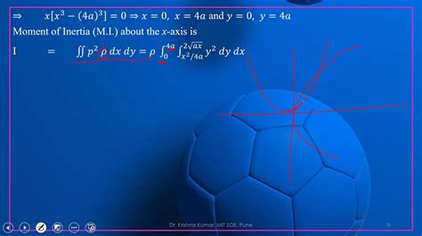 Multiple Integral 13 Moment Of Inertia Youtube