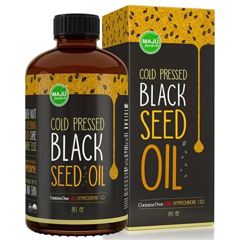 Maju S Black Seed Oil Cold Pressed 100 Turkish Black Cumin Nigella Sativa Seed Oil Organic