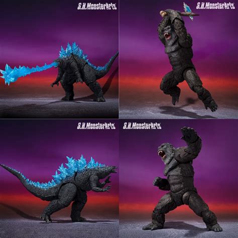 S H MONSTERARTS GODZILLA FROM GODZILLA X KONG THE NEW EMPIRE 2024