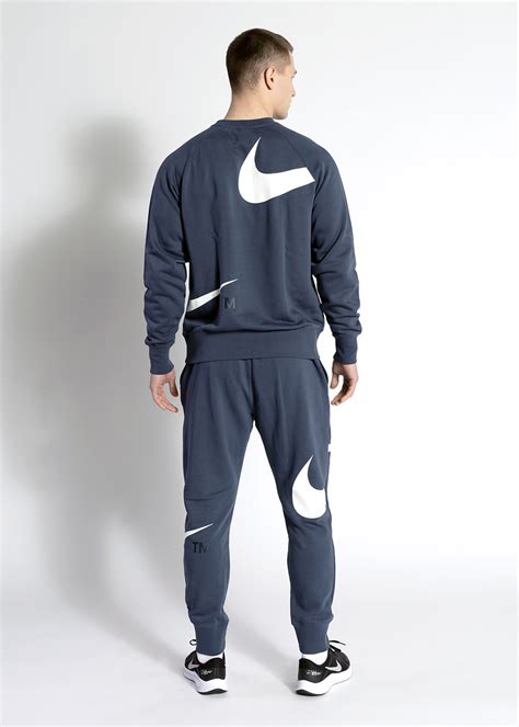 Bluza męska granatowa Nike Swoosh Sneaker Peeker Największe Rabaty