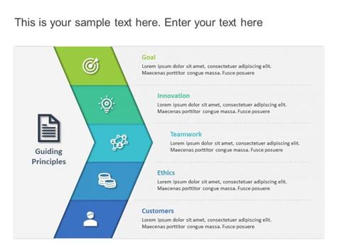 Editable Guiding Principles Templates For Powerpoint Slideuplift