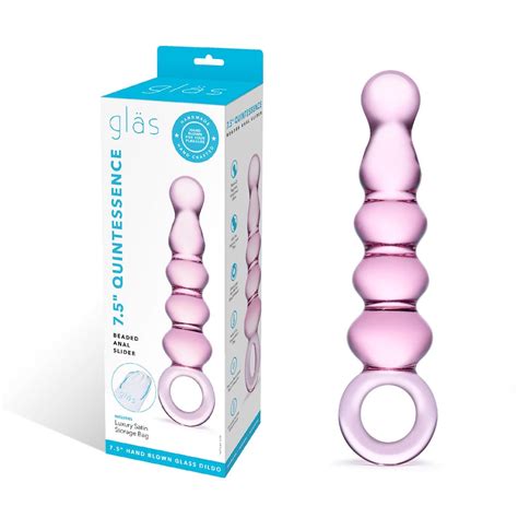 Glas Quintessence Beaded Glass Anal Slider Shop MQ