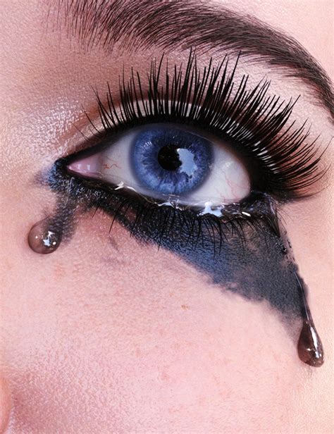 Tears With Mascara for Genesis 9 | Daz 3D