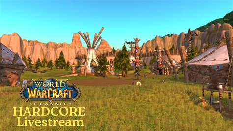 Let S Play World Of Warcraft Classic Hardcore Tauren Warrior Leveling