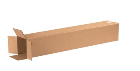 30" x 6" x 6" Long Corrugated Cardboard Shipping Boxes 25/Bundle