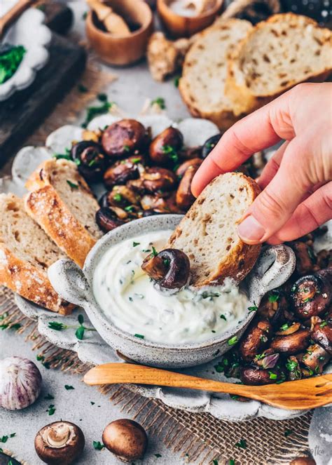 Gebratene Champignons Mit Knoblauchso E Wie Vom Weihnachtsmarkt