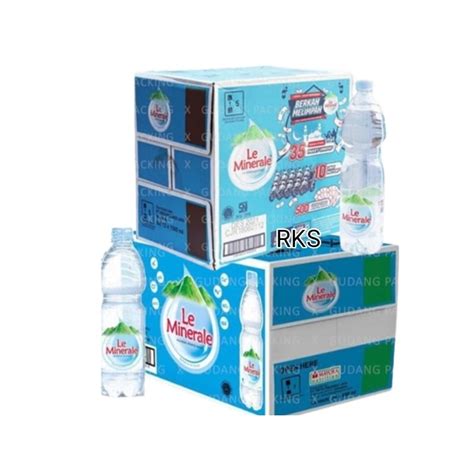 Jual Le Minerale Air Mineral Botol 1500ml 600ml Dus Karton Shopee