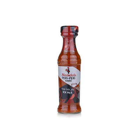 Nando S Extra Extra Hot Peri Peri Sauce 125ml Spinneys Uae