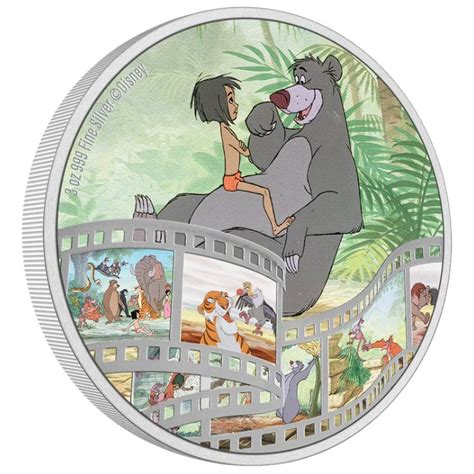 Niue Disney Cinema Masterpieces Jungle Book Kolorowany Uncje