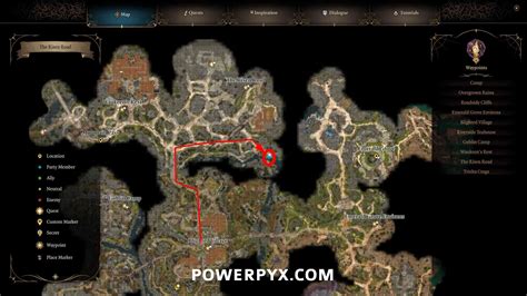 Baldurs Gate 3 Karlach Location