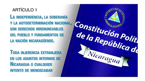 Constituci N Pol Tica De Nicaragua Art Culo Youtube