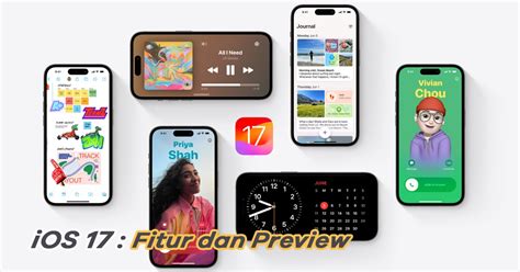 IOS 17 Fitur Baru Tanggal Rilis Dan Perangkat Yang Support