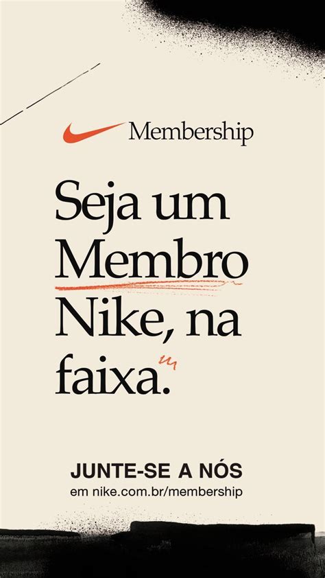 Junte se a nós em Nike br e ganhe recompensas pelo seu treino Typo