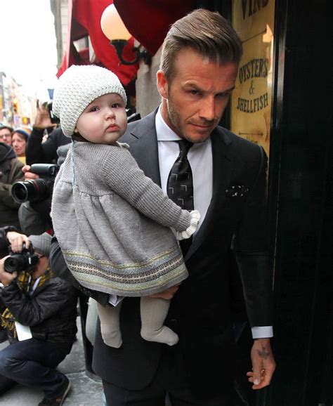 David Beckham and Harper Seven - David Beckham Photo (29030905) - Fanpop