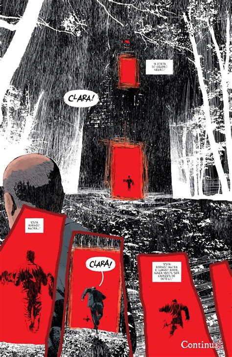 An Image Of A Comic Book Page With Red Covers And Black Ink On The Pages