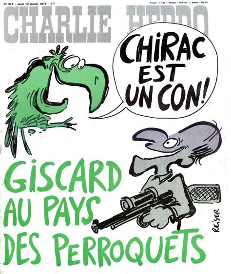 Charlie Hebdo N Jeudi Janvier Couverture De Reiser