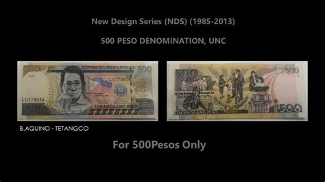 500 Peso New Design Series Nds Hobbies And Toys Memorabilia And Collectibles Currency On Carousell