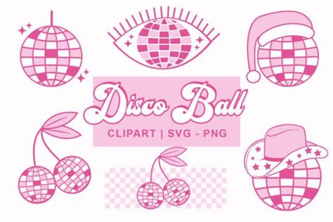 Disco Ball Clipart Bundle Graphic By Ali S Svg Shop · Creative Fabrica