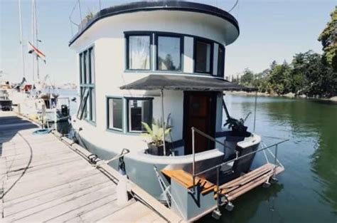 Gorgeous Tiny House Boat with Interior Design - Dream Tiny Living