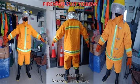 Fireman suit Fireman suit 37, Everything Else, Others on Carousell