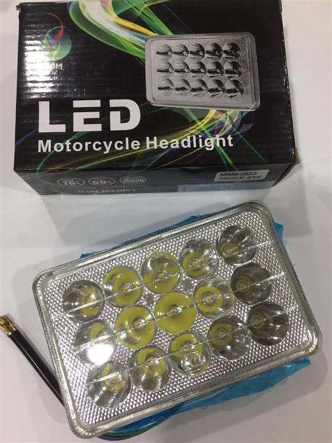 Motorcycle Barako Led Headlight Led With Angel Eye Lazada Ph