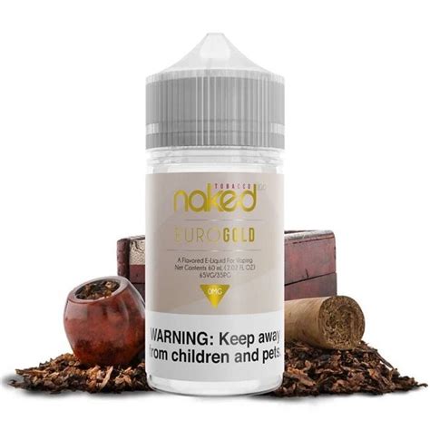 Naked Tobacco Euro Gold ML Vaper Choice