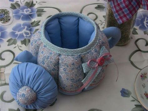 Wonderful DIY Sewing Teapot Storage