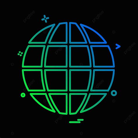 Earth World Globe Vector Hd Png Images World Globe Icon Design Vector