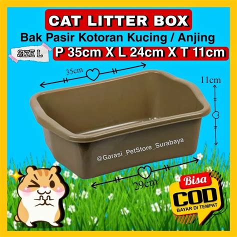 Jual GPSS CAT LITTER BOX Kucing Bak Pasir Kucing Anjing Bak Kotak