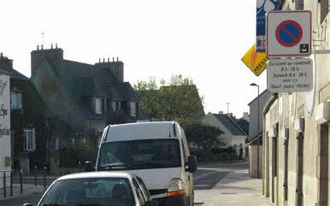 Stationnement Rue de Brest une nouvelle zone bleue Le Télégramme