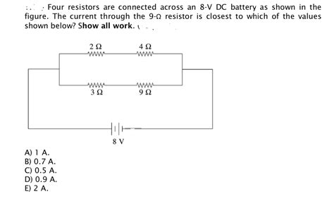 Answered Four Resistors Are Connected Bartleby