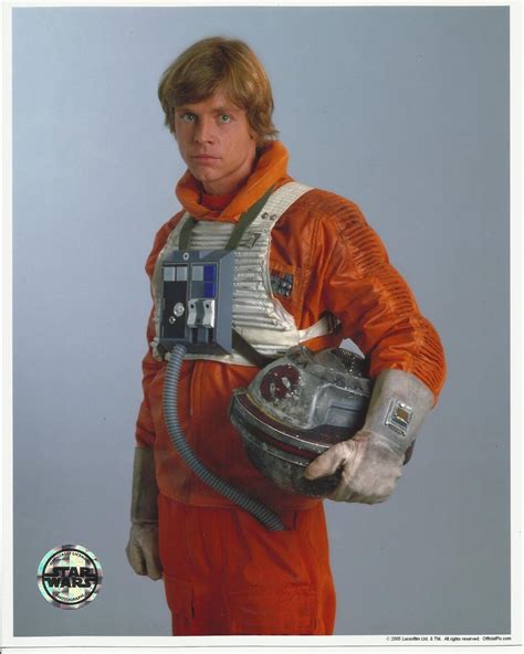 Luke Posing In His X Wing Pilot Uniform Harrison Ford Star Wars